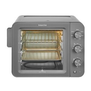 Open Box - Instant Pot -  InstantHeat 4 Slice Air Fryer Toaster  Gray